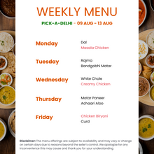 Load image into Gallery viewer, Pick-a-Delhi Veg & Non-Veg Combo Tiffin Service