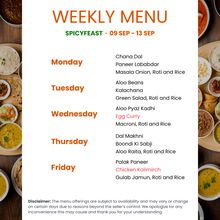 Load image into Gallery viewer, Spicy Feast Veg & Non-Veg Combo Tiffin Service