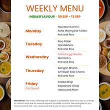 Load image into Gallery viewer, India's Flavour Eggetarian Tiffin Service
